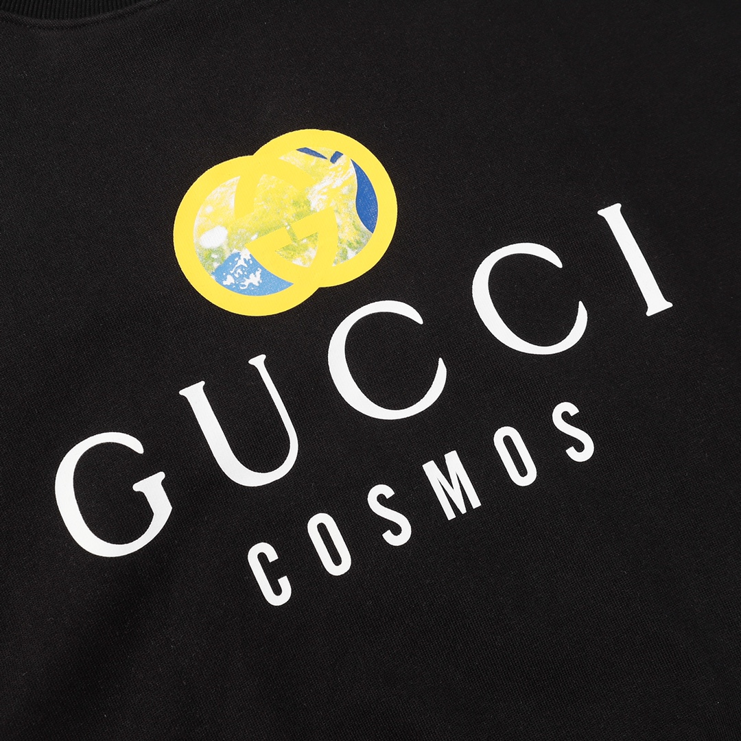 【GUCCI  公式旗艦店】グッチ  丸首の衛衣 スウェットご好評に付き再入荷 240816