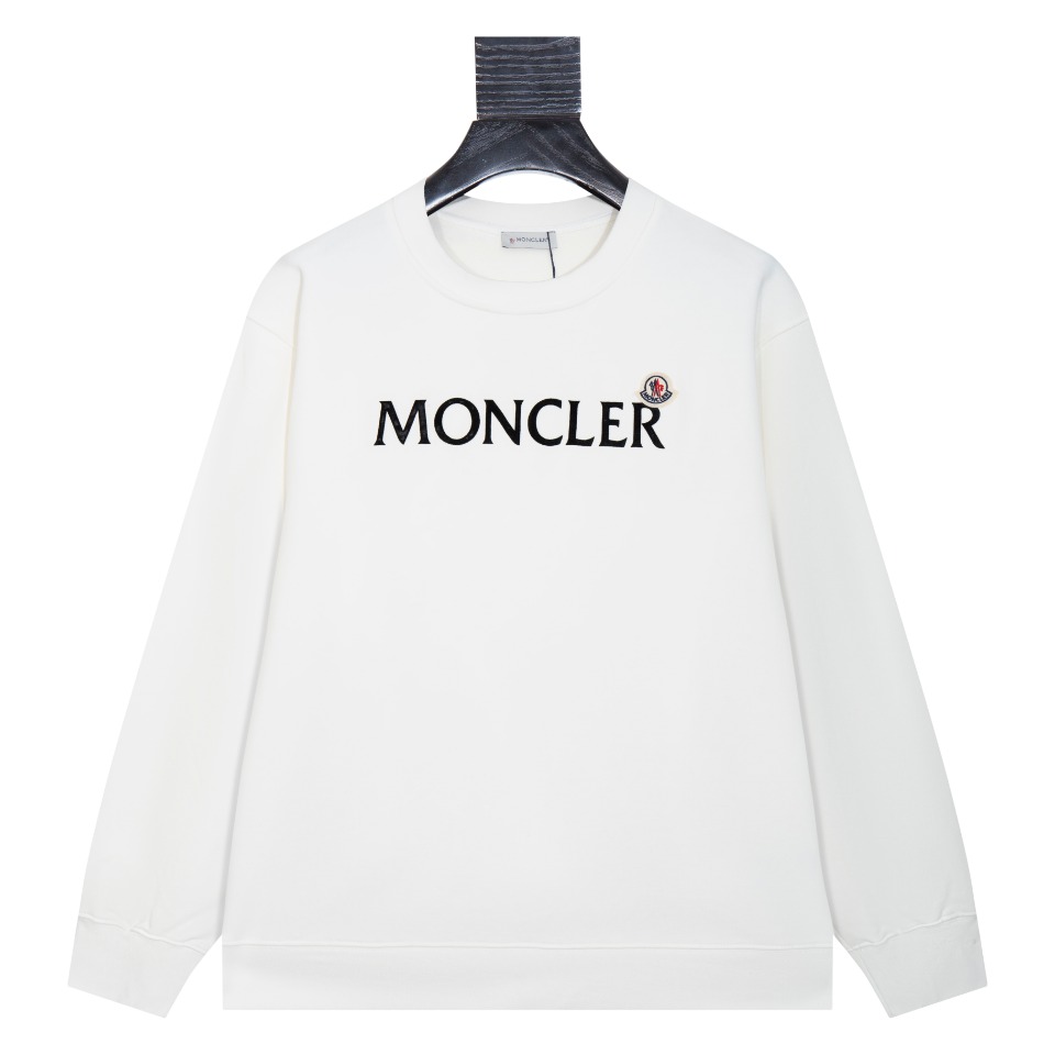 【MONCLER 公式旗艦店】モンクレール  丸首の衛衣 スウェットご好評に付き再入荷 240902