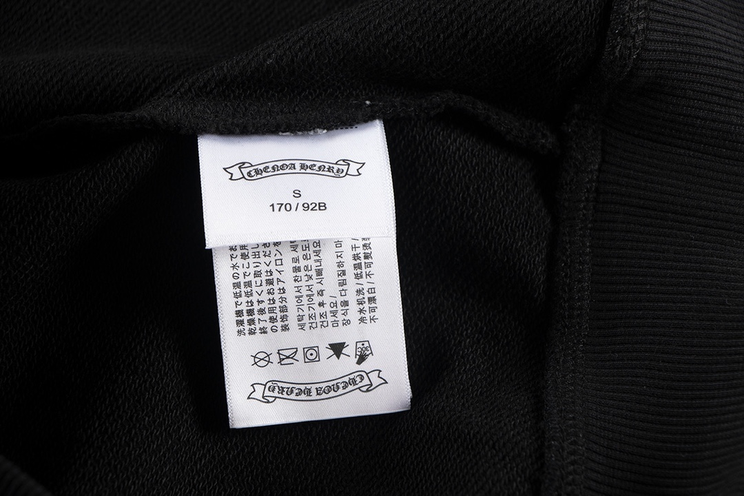 【CHROME HEARTS 公式旗艦店】クロムハーツ  丸首の衛衣  スウェットご好評に付き再入荷 240817