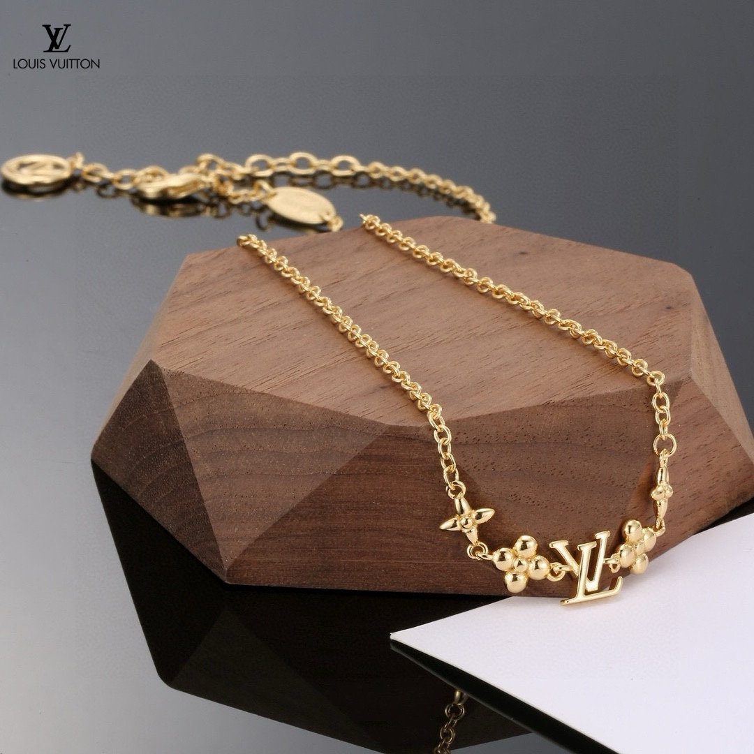 【LOUIS VUITTON】ネックレス、新しいネックレス万能シンプルファッションオーナメント241015