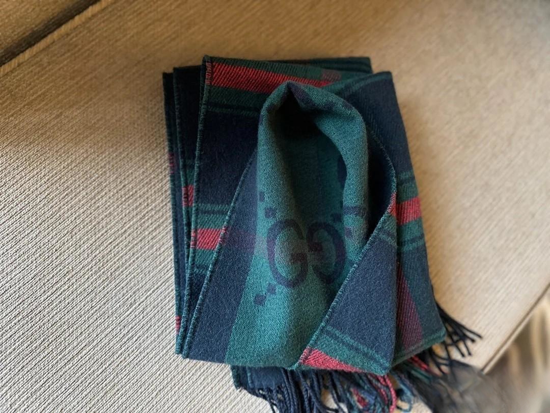 【GUCCI グッチ】スカーフ190*33CM