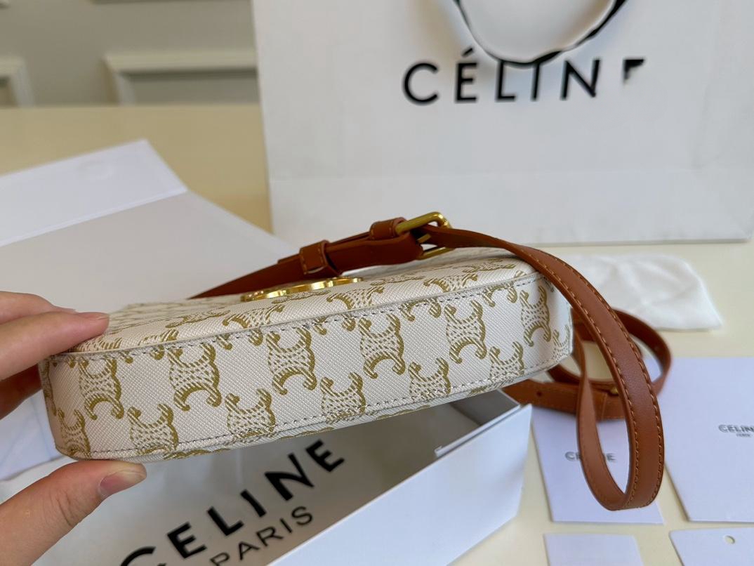 【CELINE 公式旗艦店】セリーヌ ハンドバッグ 当日出荷 好評に付き再入荷！22*13CM  1240723