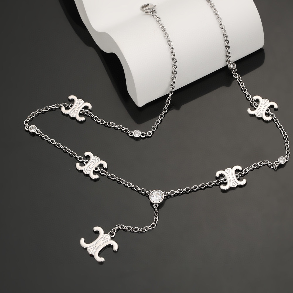 【CELINE】ネックレス、新しいネックレス万能シンプルファッションオーナメント 240729