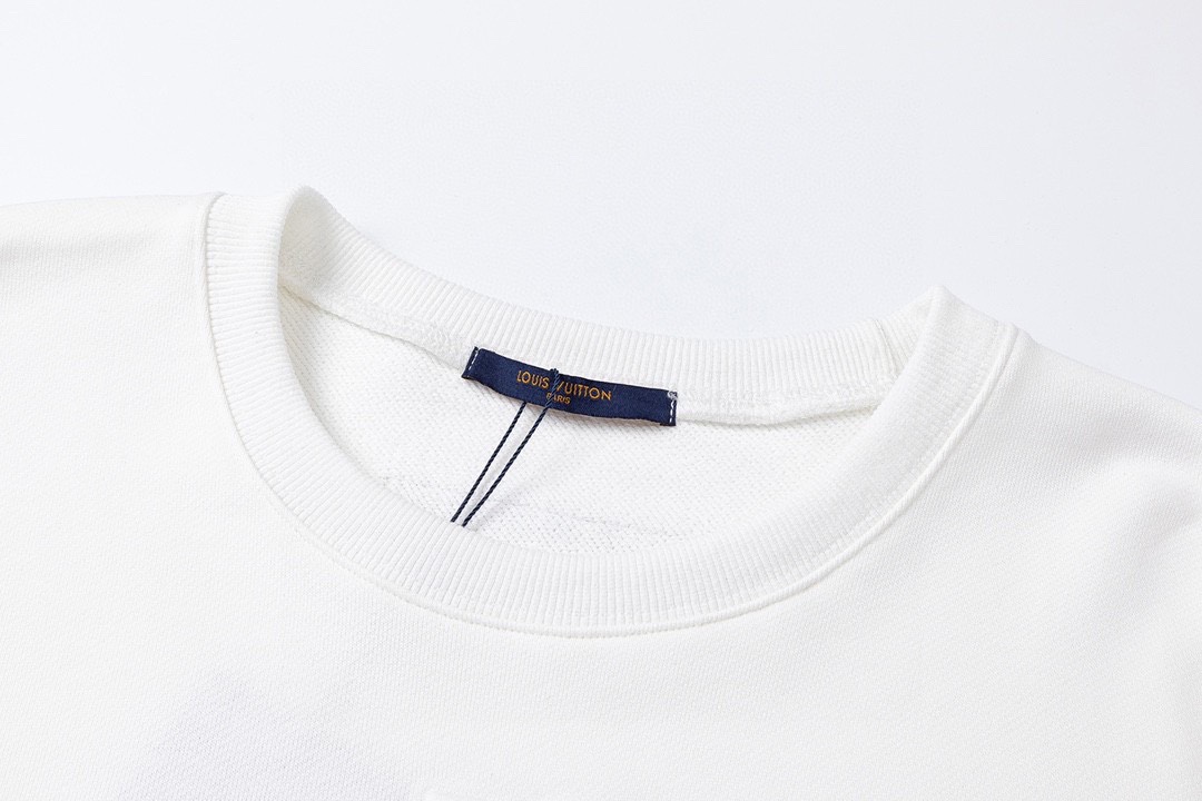 【LOUIS VUITTON 公式旗艦店】ルイヴィトン 丸首の衛衣 スウェットご好評に付き再入荷 240817
