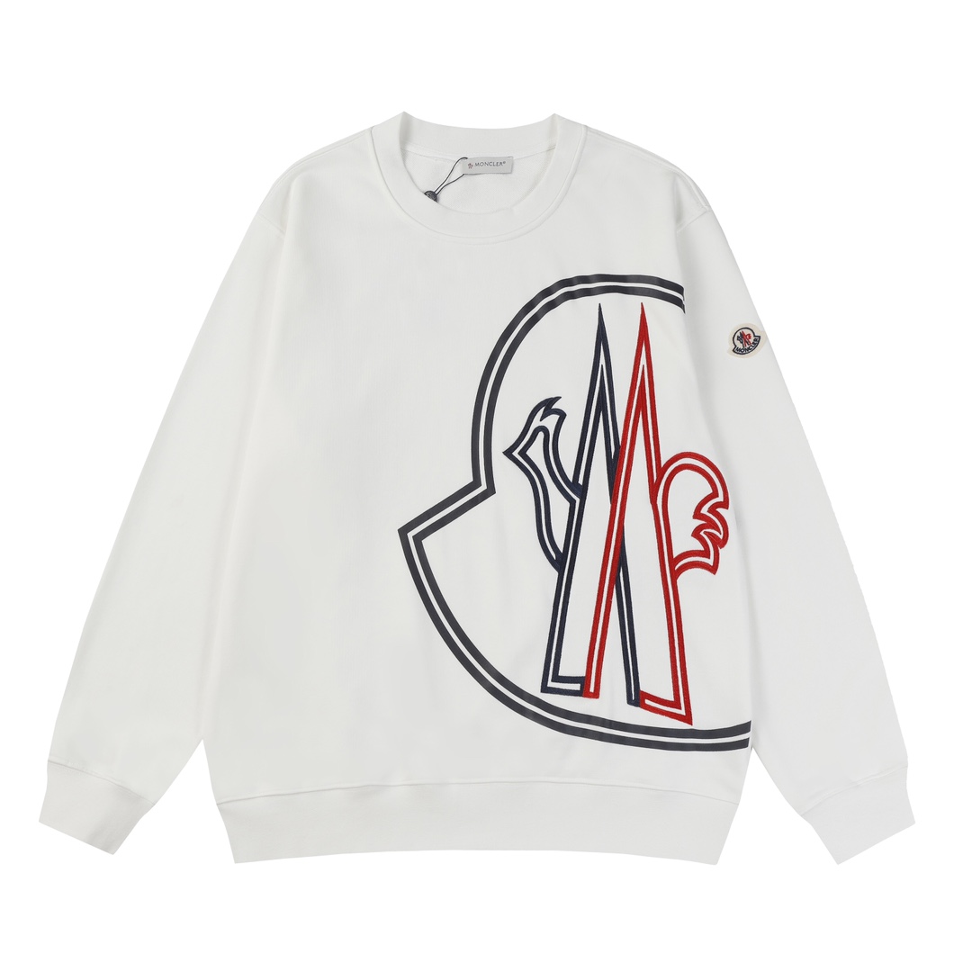 【MONCLER 公式旗艦店】モンクレール  丸首の衛衣 スウェットご好評に付き再入荷！