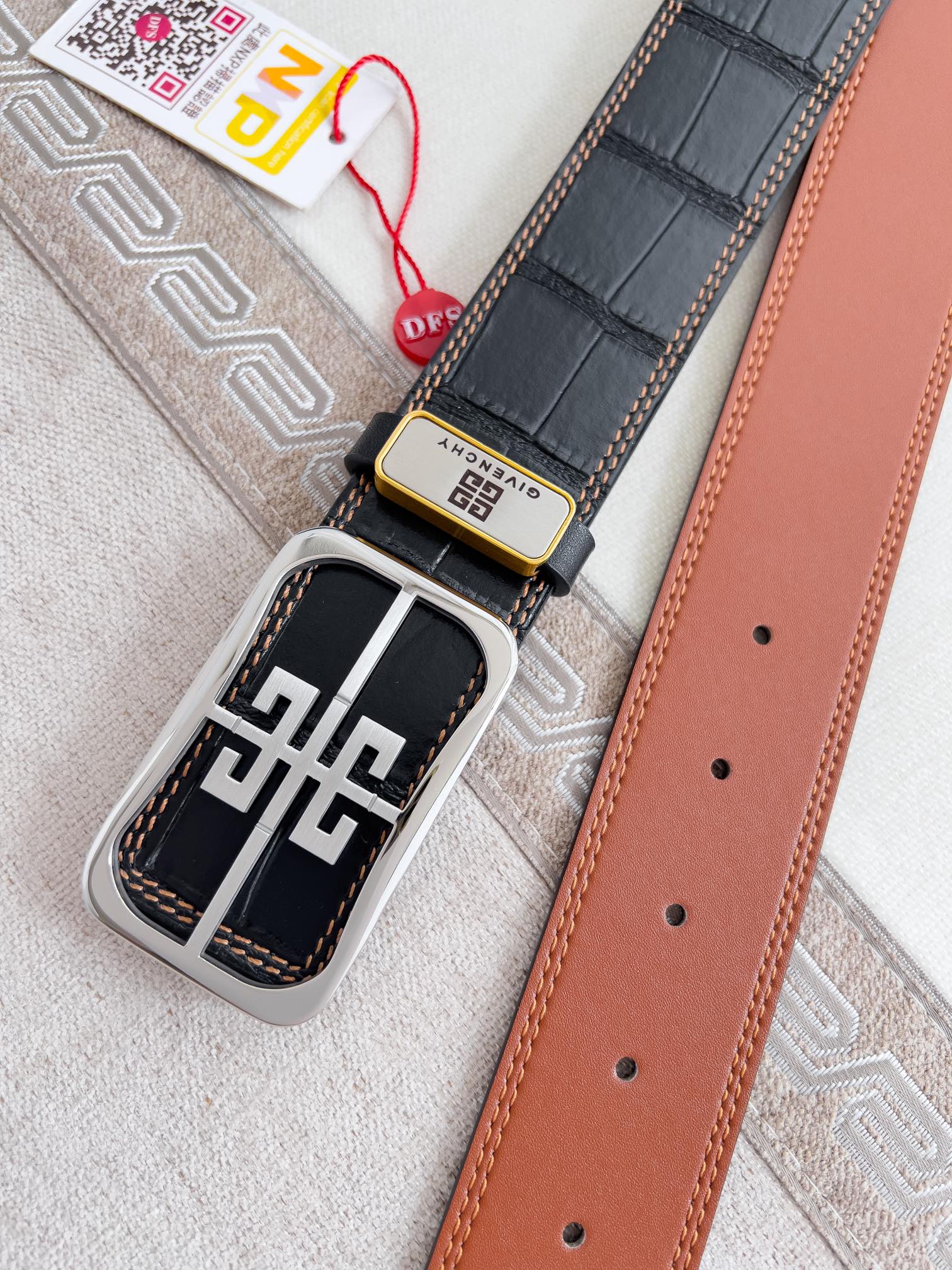 【GIVENCHY】(ジバンシー) 3.8cmベルト メンズ 240903