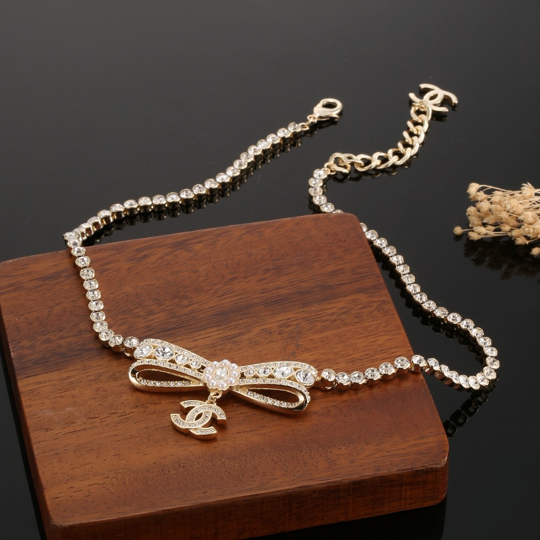 【CHANEL】ネックレス、新しいネックレス万能シンプルファッションオーナメント 241014