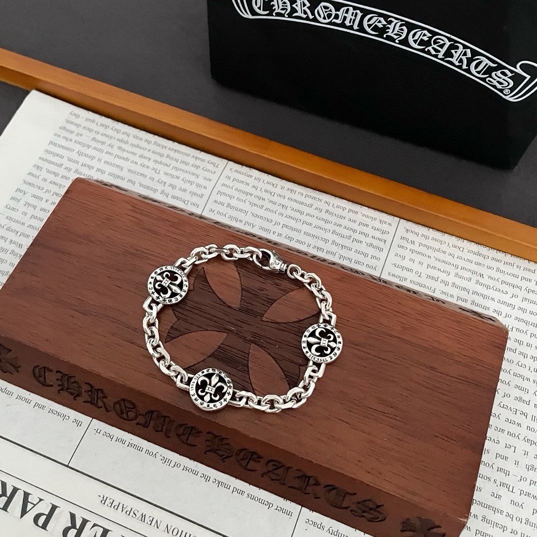 【CHROME HEARTS】ブレスレット、ファッションシンプルなスタイル