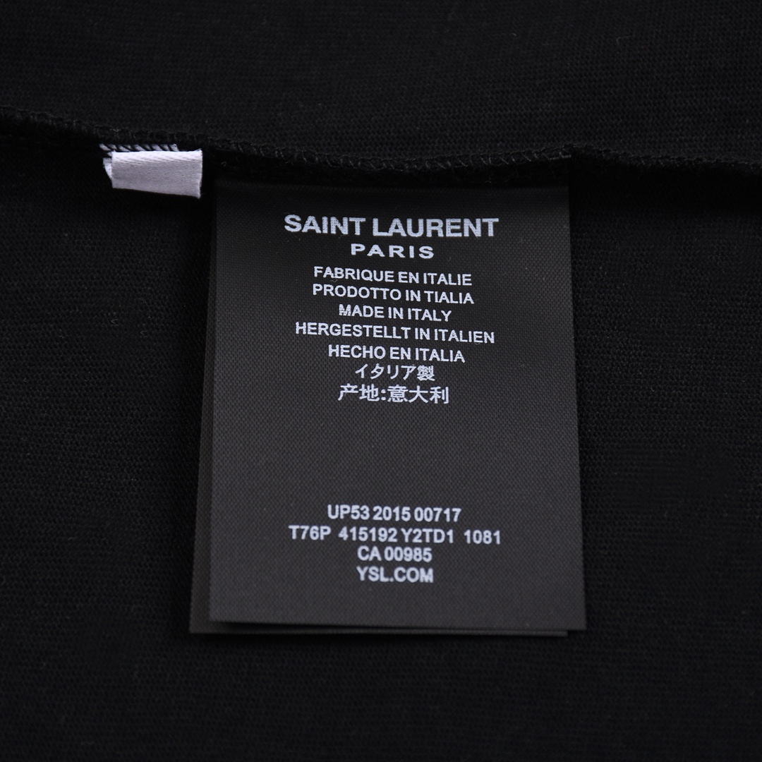 【YSL SAINT LAURENT公式旗艦店】 サンローラン   Tシャツご好評に付き再入荷！