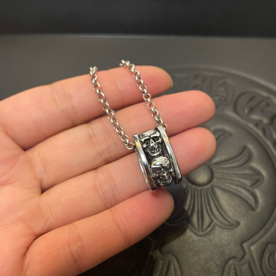 【CHROME HEARTS】ネックレス、新しいネックレス万能シンプルファッションオーナメント 240727