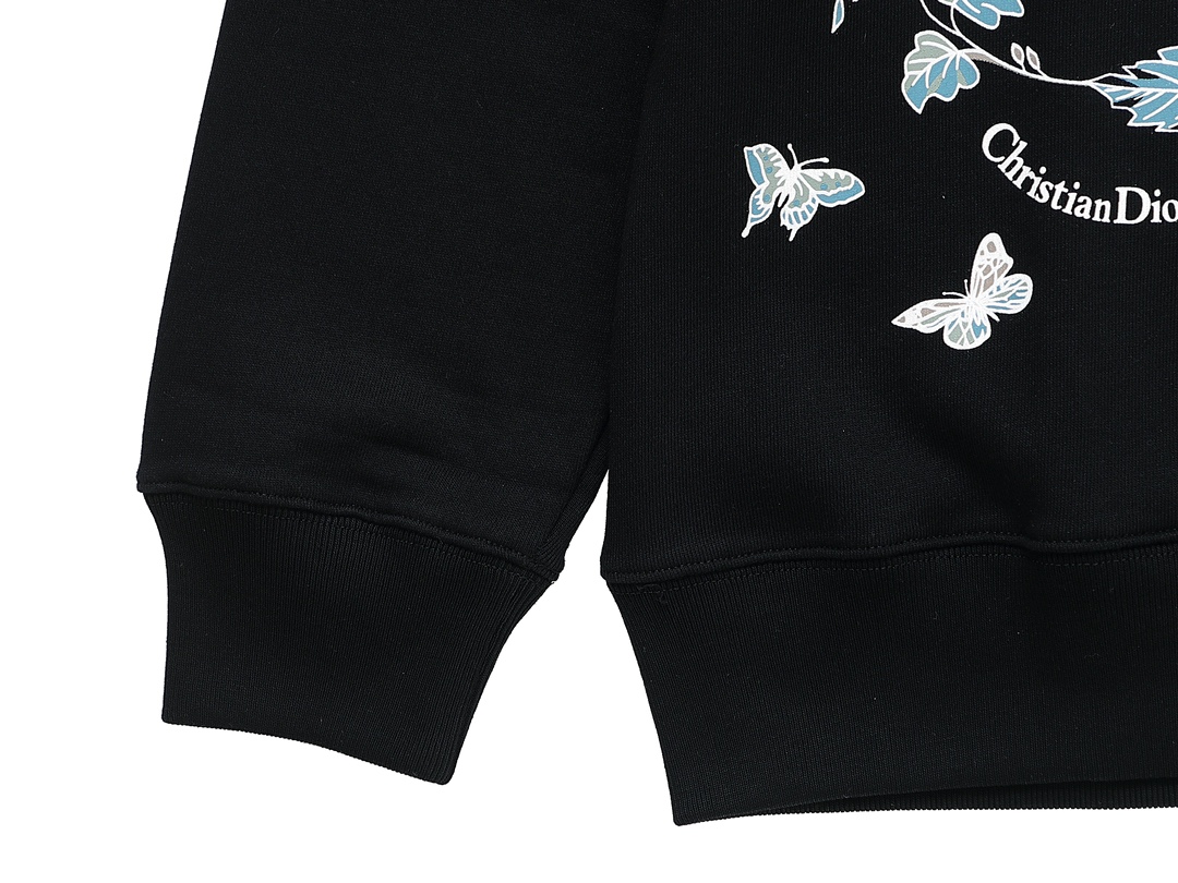 【DIOR  公式旗艦店】ディオール  丸首の衛衣 ご好評に付き再入荷 240809