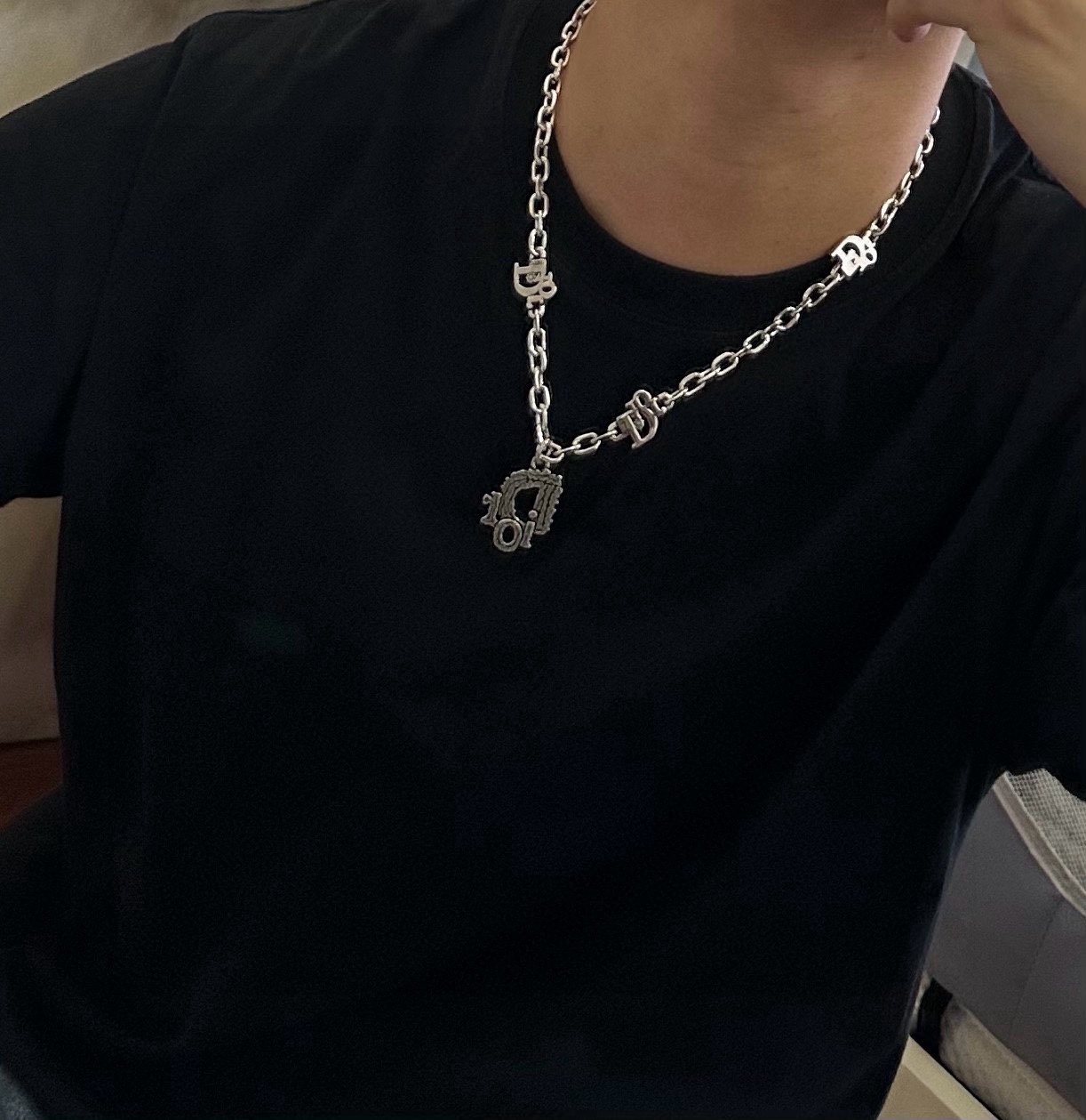 【DIOR】ネックレス、新しいネックレス万能シンプルファッションオーナメント240812