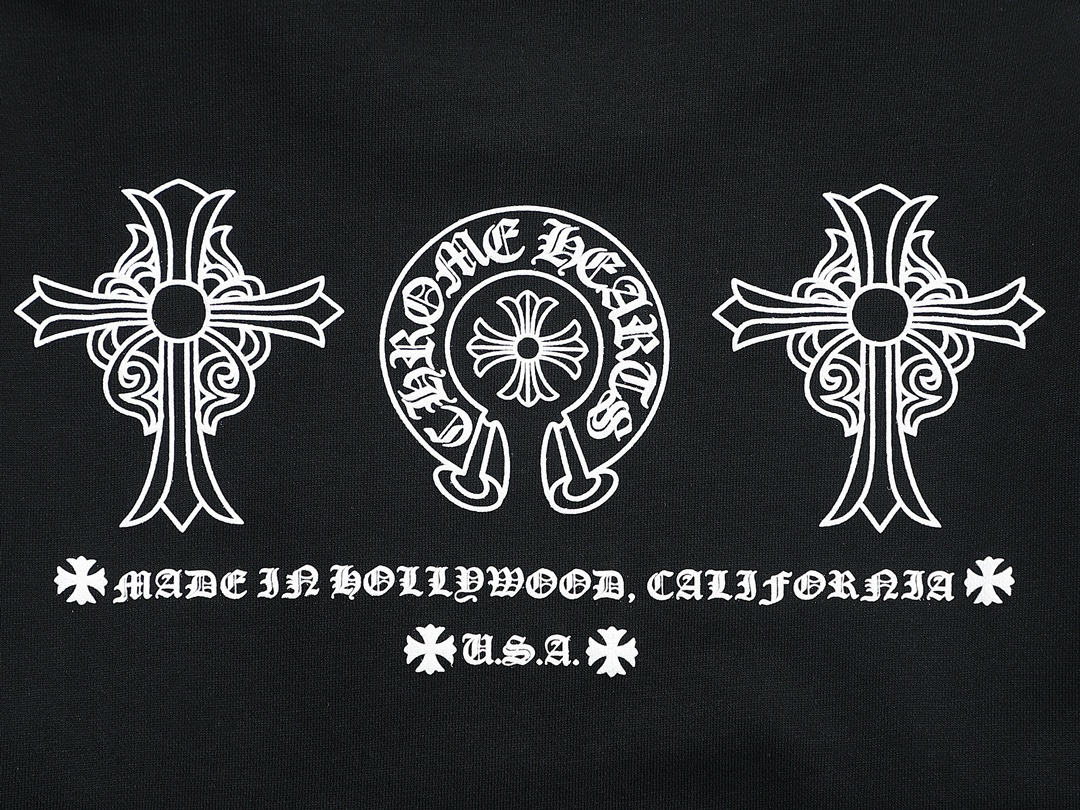 【CHROME HEARTS 公式旗艦店】クロムハーツ  丸首の衛衣 スウェット ご好評に付き再入荷240829