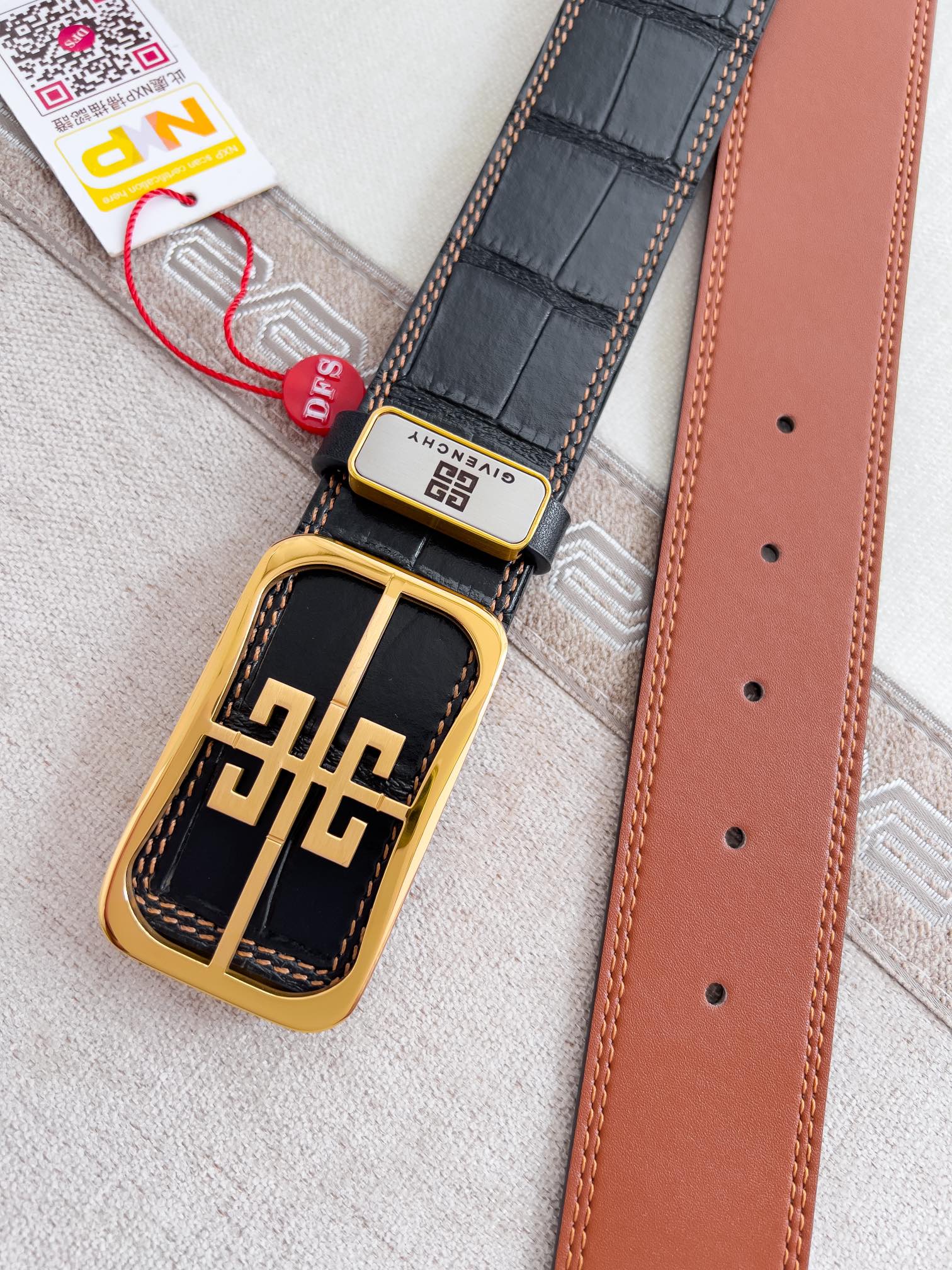 【GIVENCHY】(ジバンシー) 3.8cmベルト メンズ 240903