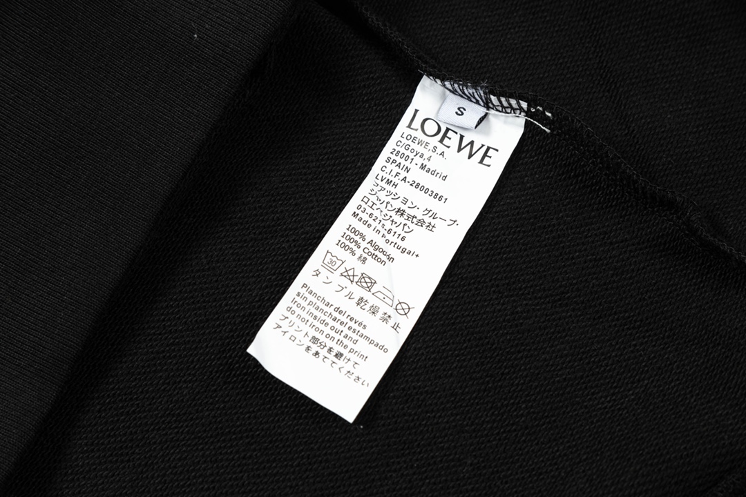 【LOEWE 公式旗艦店】ロエベ  丸首の衛衣 スウェット ご好評に付き再入荷 240925