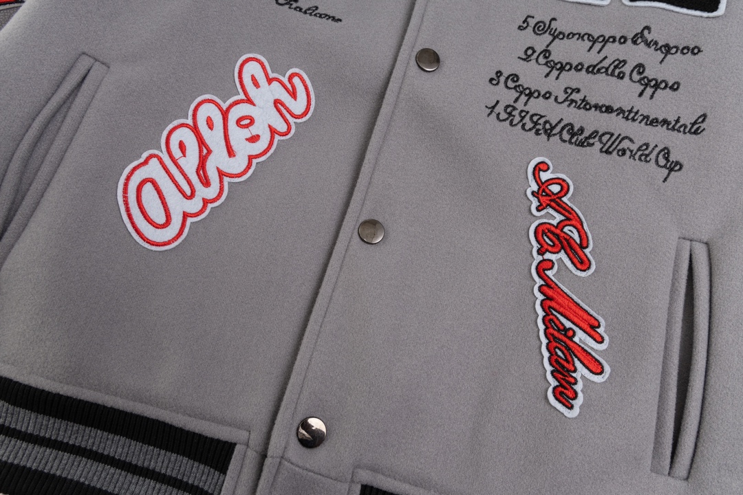 【OFF-WHITE  公式旗艦店】オフホワイト  野球着  ジャケット着ご好評に付き再入荷！241023