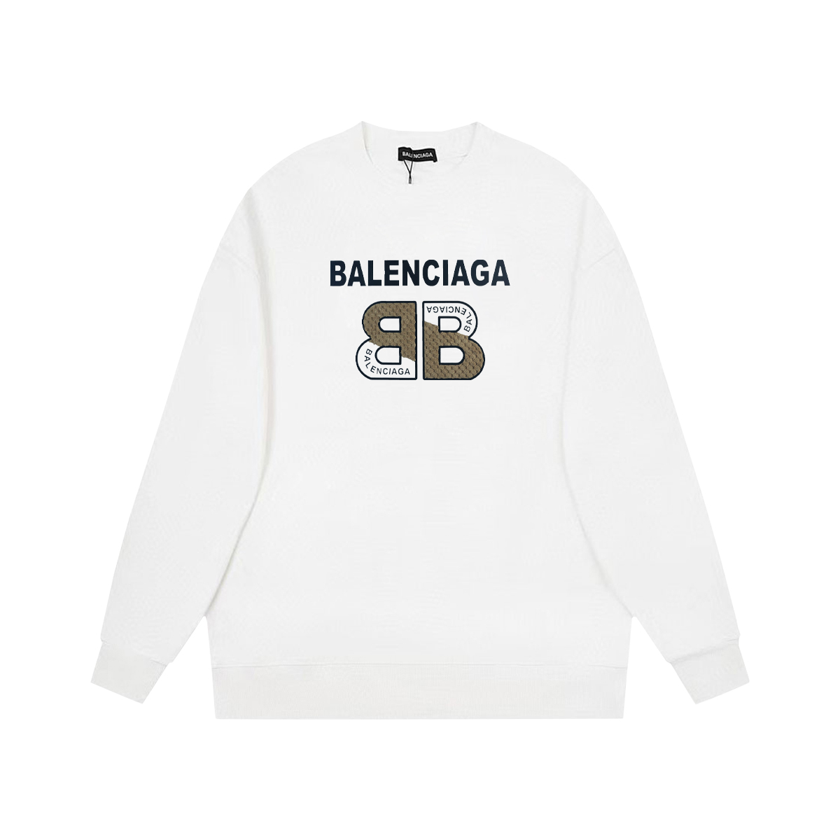 【BALENCIAGA 公式旗艦店】バレンシアガ 丸首の衛衣 スウェット ご好評に付き再入荷！