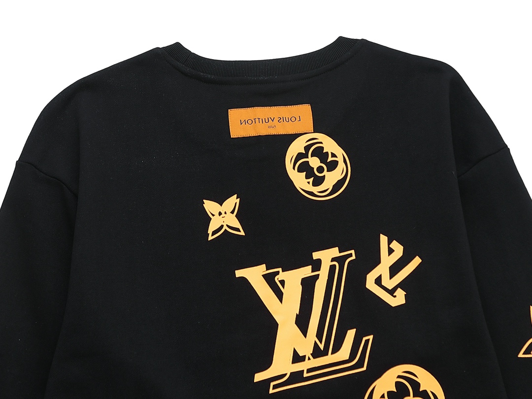 【LOUIS VUITTON  公式旗艦店】ルイヴィトン 丸首の衛衣 スウェット ご好評に付き再入荷 240811