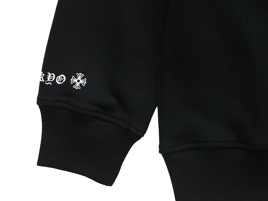 【CHROME HEARTS 公式旗艦店】クロムハーツ  丸首の衛衣 スウェット ご好評に付き再入荷240829