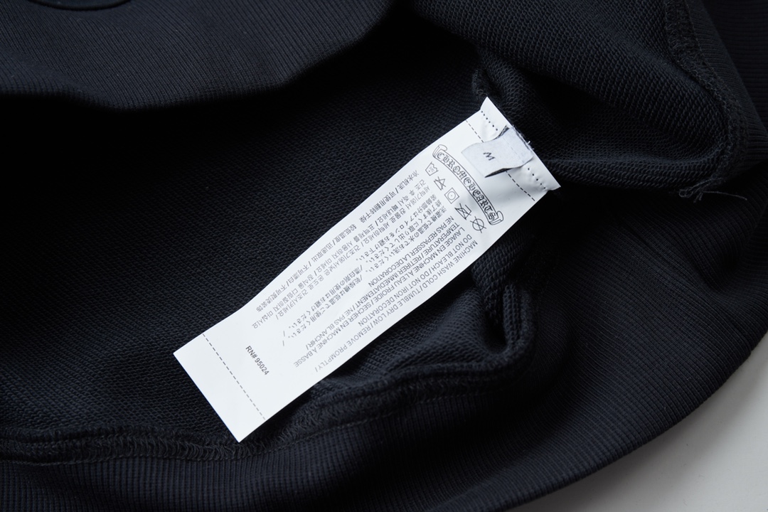 【CHROME HEARTS 公式旗艦店】クロムハーツ  丸首の衛衣 スウェット ご好評に付き再入荷240829