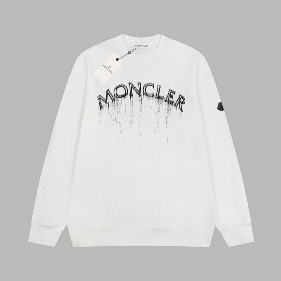 【MONCLER 公式旗艦店】モンクレール  丸首の衛衣 スウェットご好評に付き再入荷 241025