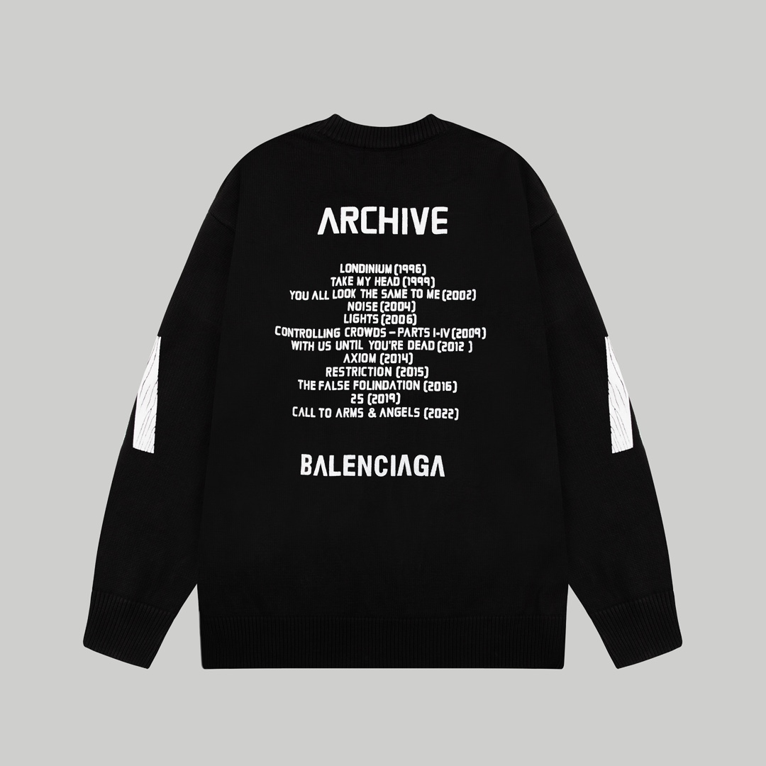【BALENCIAGA 公式旗艦店】バレンシアガ  セーター好評に付き再入荷！