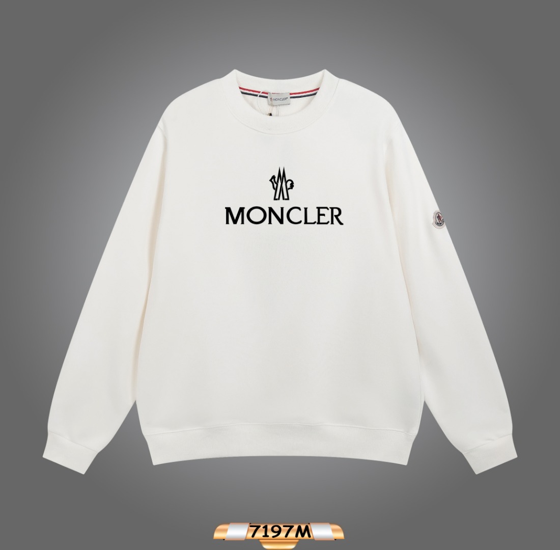 【MONCLER 公式旗艦店】モンクレール  丸首の衛衣 スウェットご好評に付き再入荷！