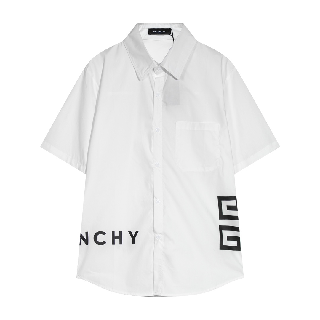 【GIVENCHY 公式旗艦店】ジバンシー 半袖シャツ ご好評に付き再入荷 240716