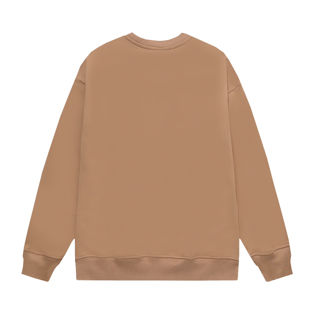 【BURBERRY 公式旗艦店】バーバリー  丸首の衛衣 スウェット ご好評に付き再入荷240829