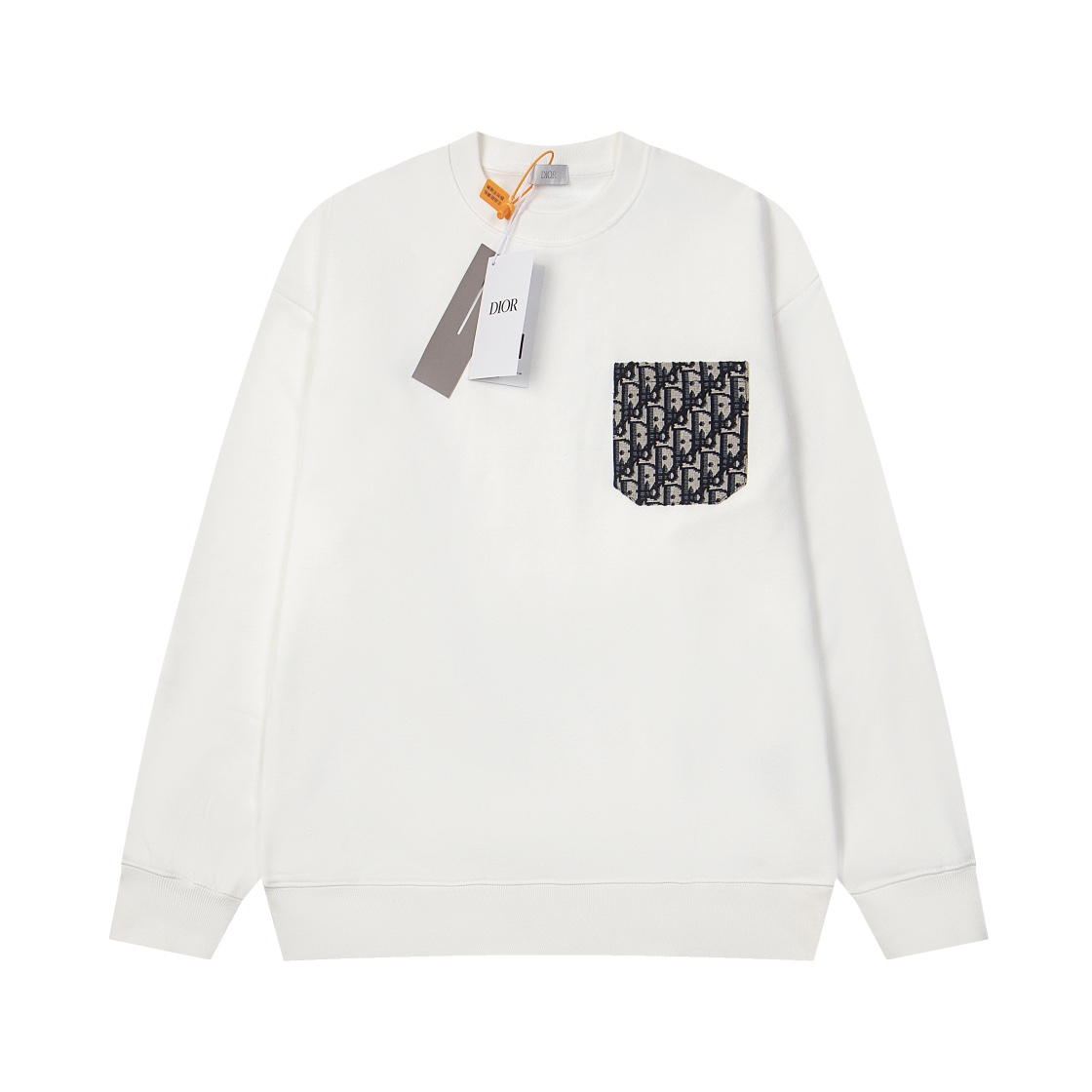 【DIOR  公式旗艦店】ディオール  丸首の衛衣  スウェット ご好評に付き再入荷！241121