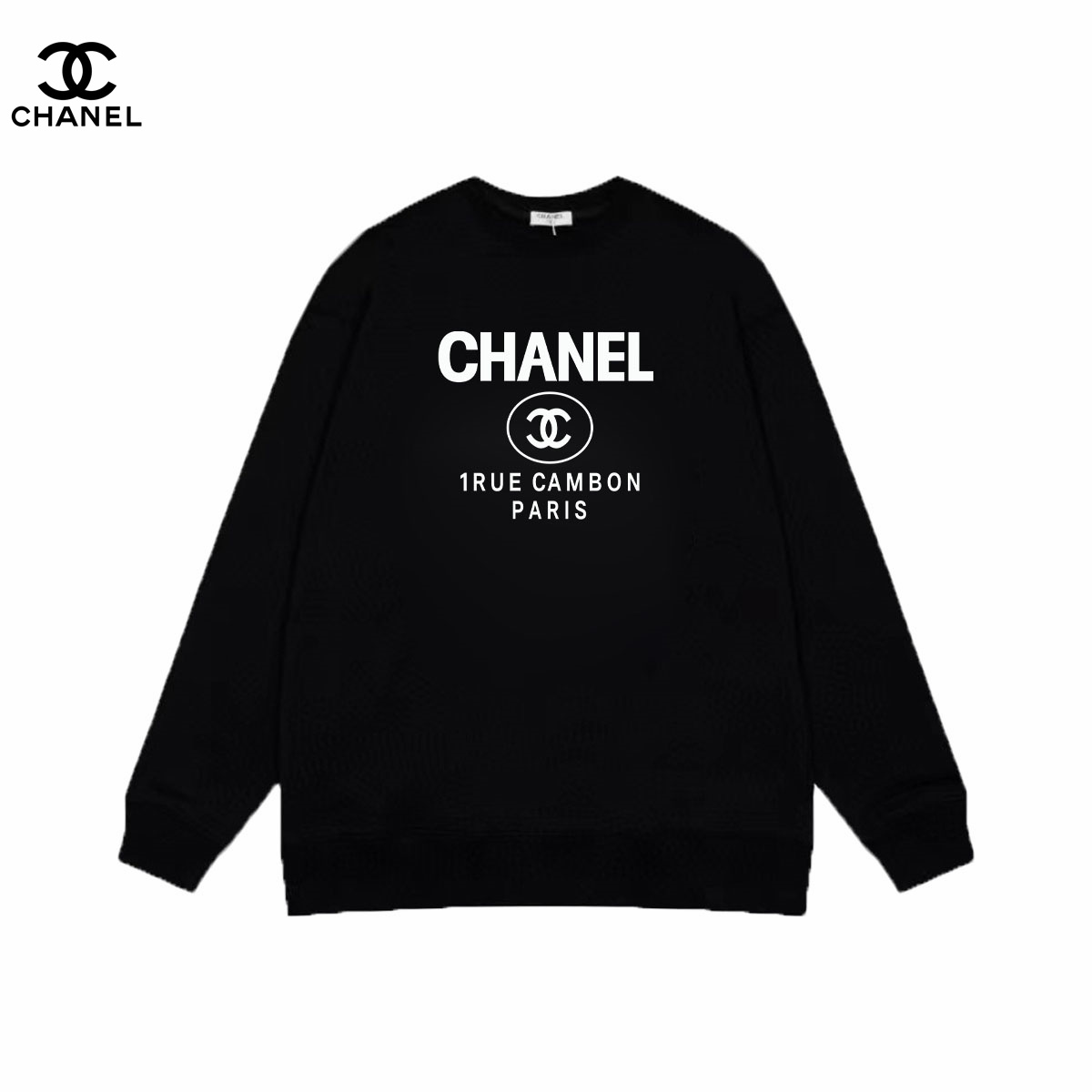 【2024】【CHANEL 公式旗艦店】シャネル  丸首の衛衣  スウェットご好評に付き再入荷！
