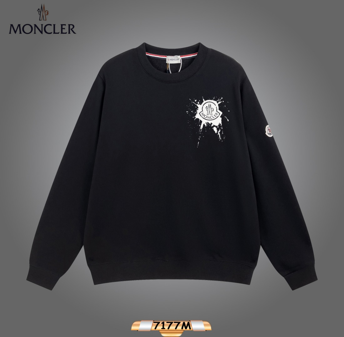 【MONCLER 公式旗艦店】モンクレール  丸首の衛衣 スウェットご好評に付き再入荷！
