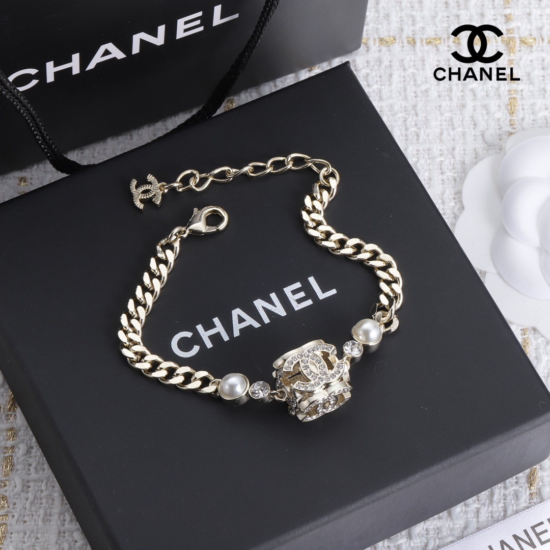 【CHANEL】ブレスレット、ファッションシンプルなスタイル
