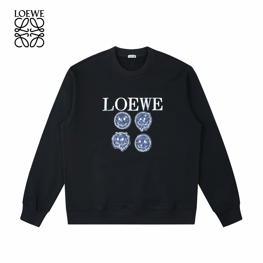 【LOEWE 公式旗艦店】 ロエベ 丸首の衛衣 スウェット ご好評に付き再入荷！
