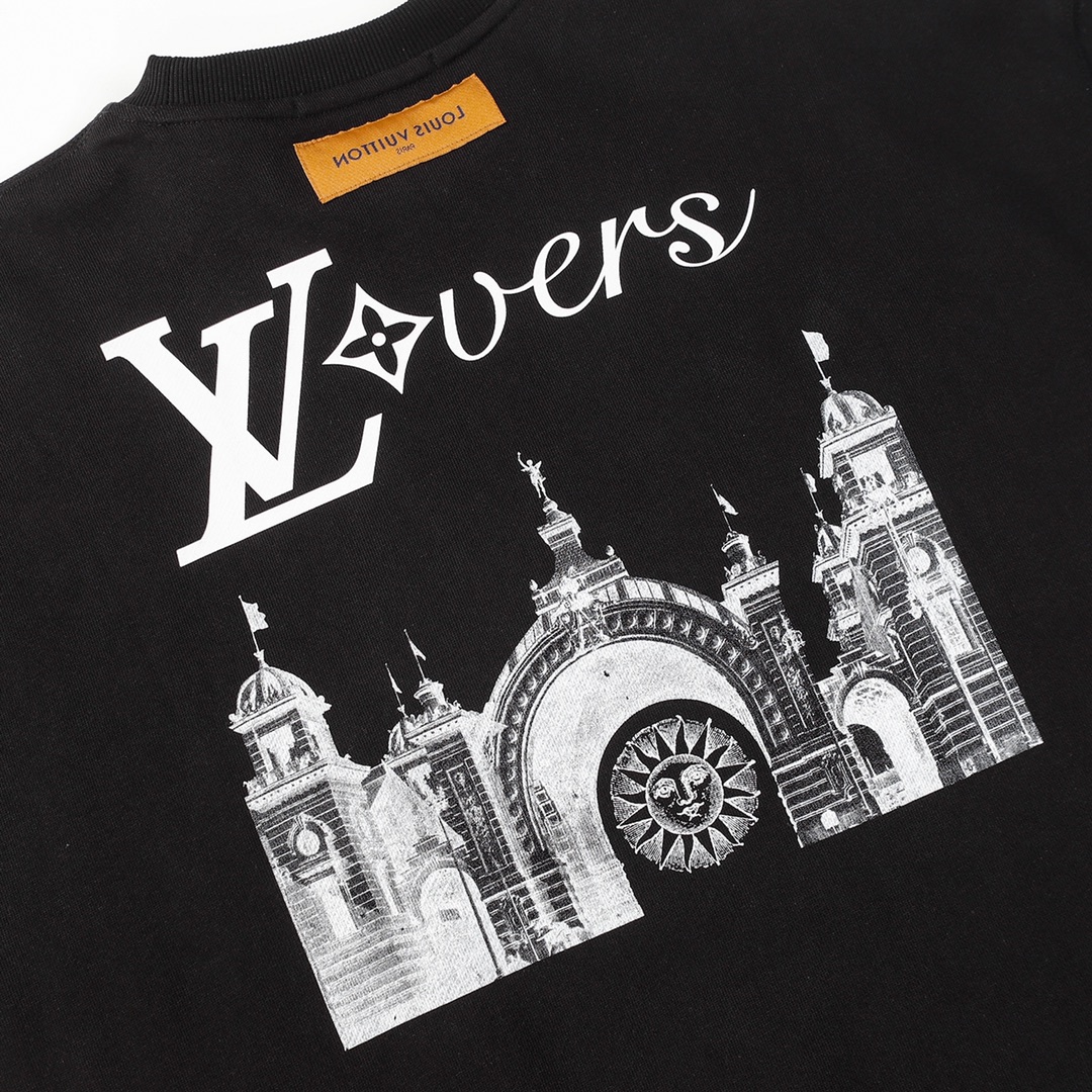 【LOUIS VUITTON  公式旗艦店】ルイヴィトン 丸首の衛衣 スウェット ご好評に付き再入荷 240808