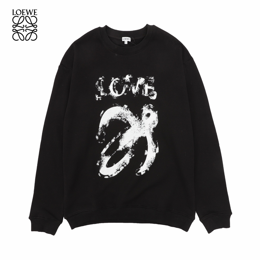 【LOEWE 公式旗艦店】 ロエベ 丸首の衛衣 スウェット ご好評に付き再入荷！