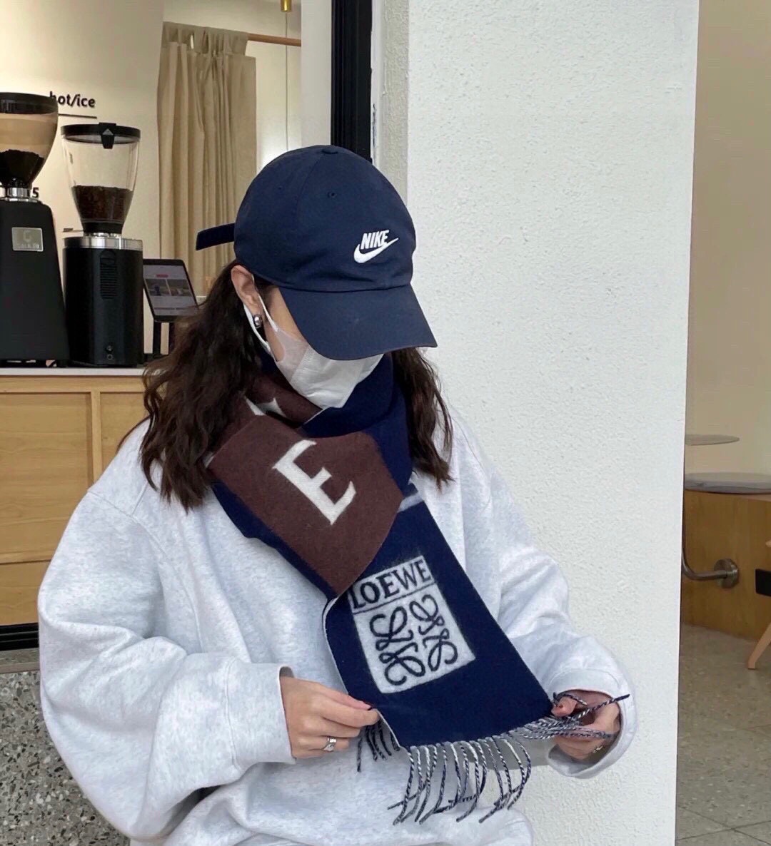 【LOEWE ロエベ】スカーフ20*200CM