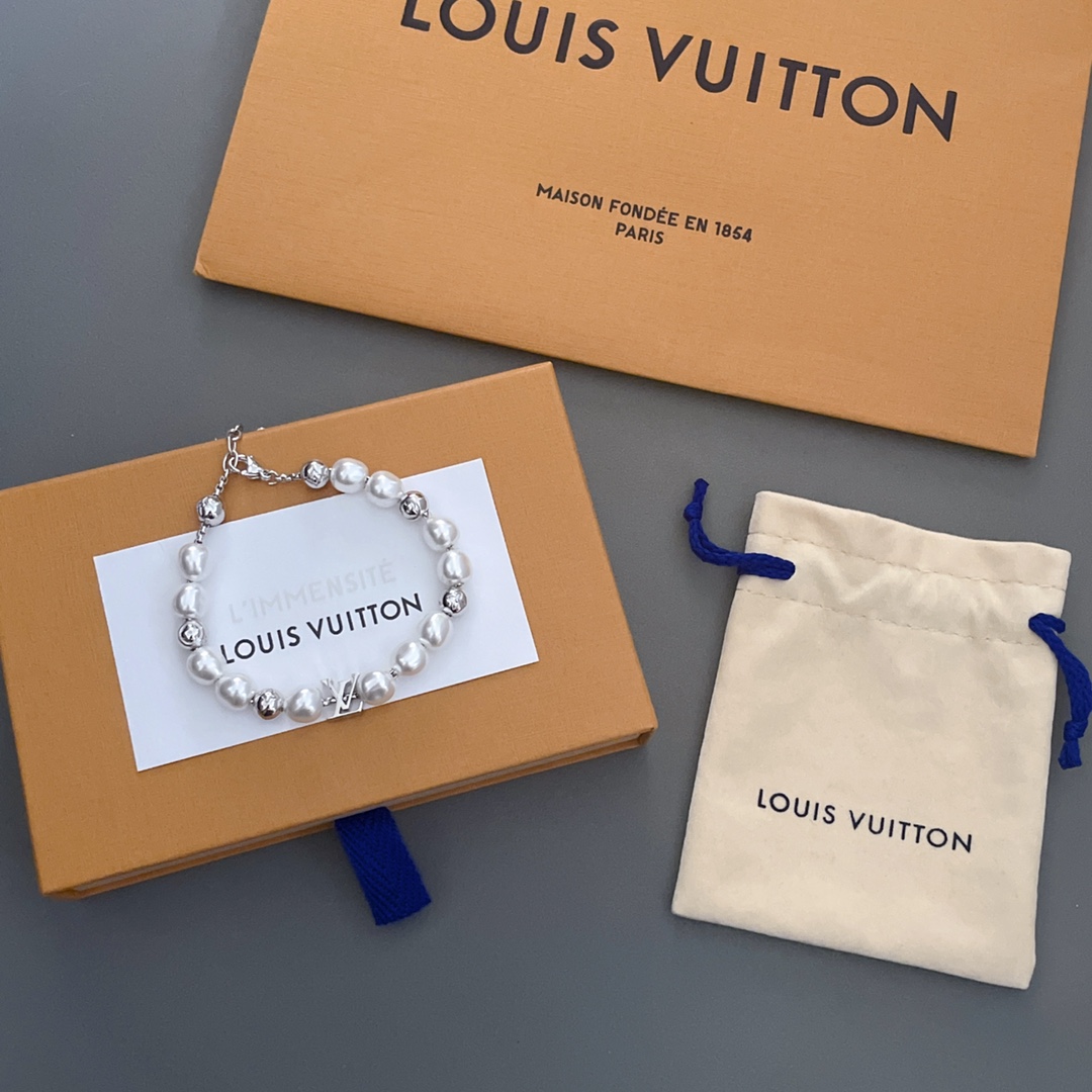 【 LOUIS VUITTON】ブレスレット、ファッションシンプルなスタイル