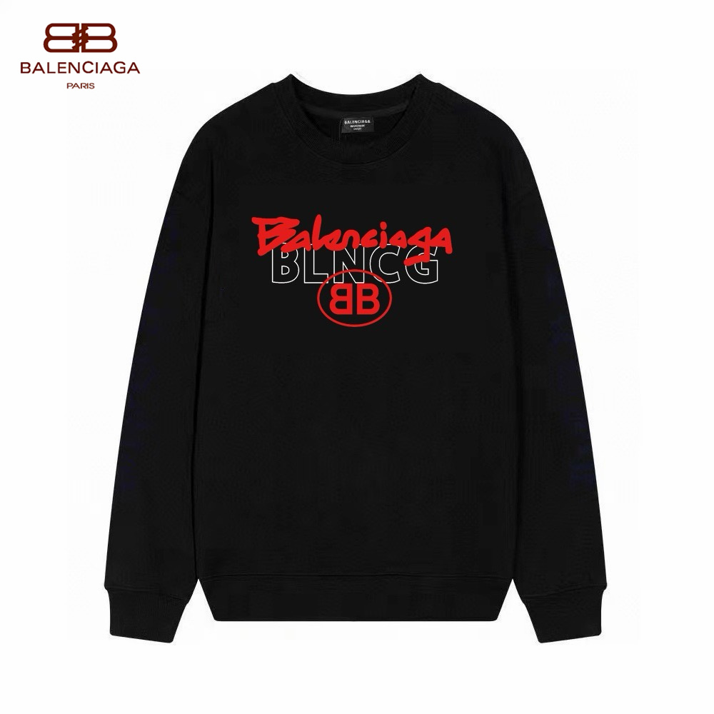 【BALENCIAGA 公式旗艦店】バレンシアガ 丸首の衛衣 スウェット ご好評に付き再入荷！