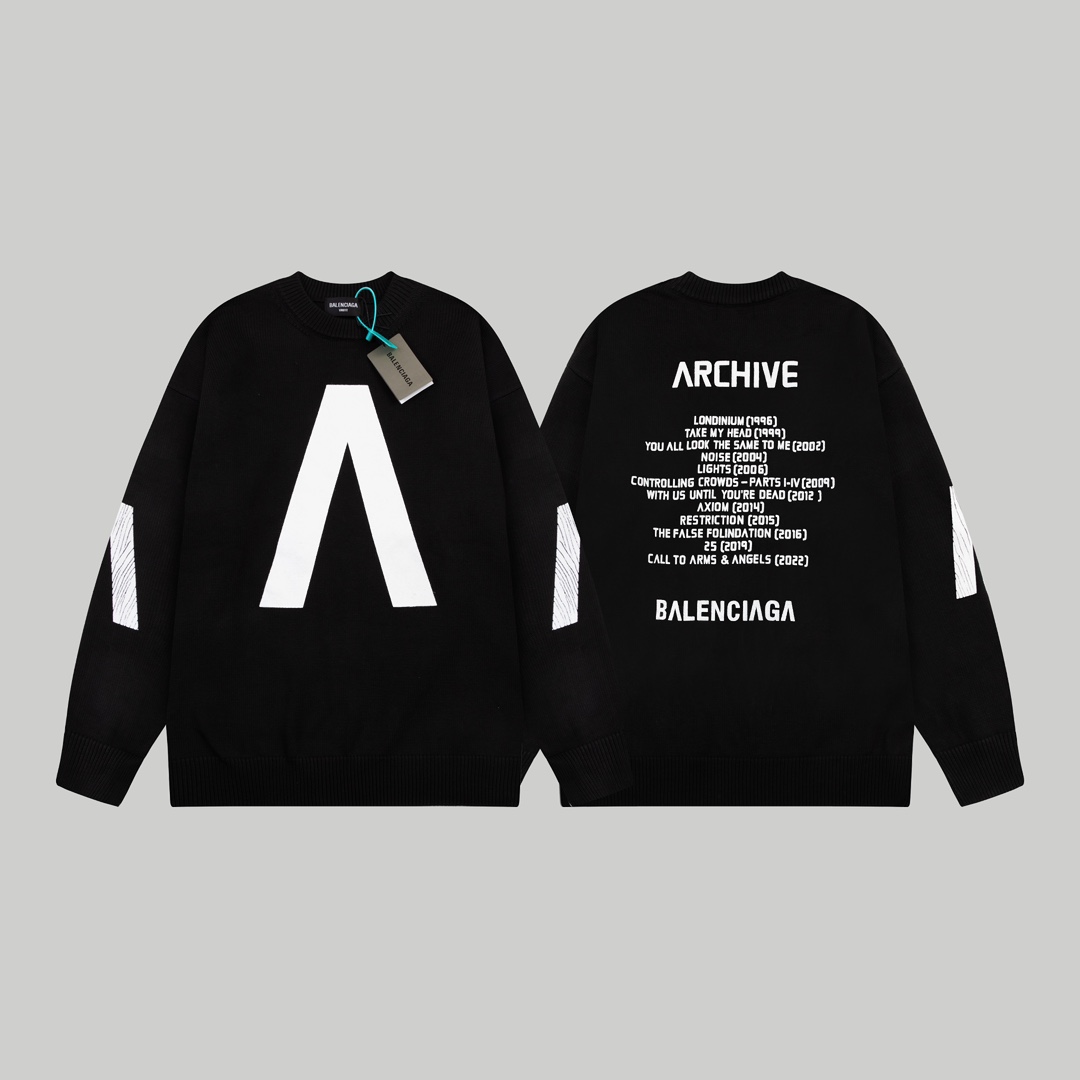 【BALENCIAGA 公式旗艦店】バレンシアガ  セーター好評に付き再入荷！