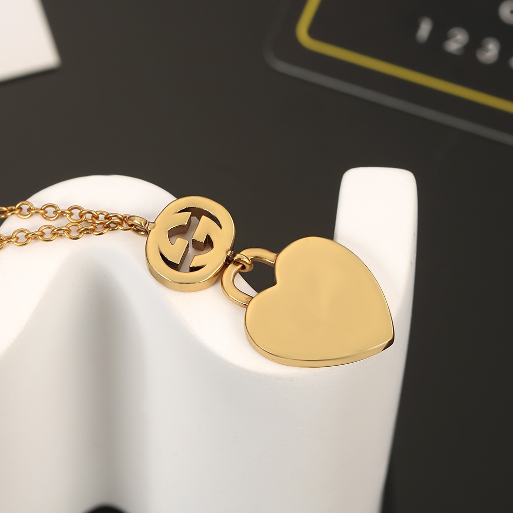 【 GUCCI】ネックレス、新しいネックレス万能シンプルファッションオーナメント