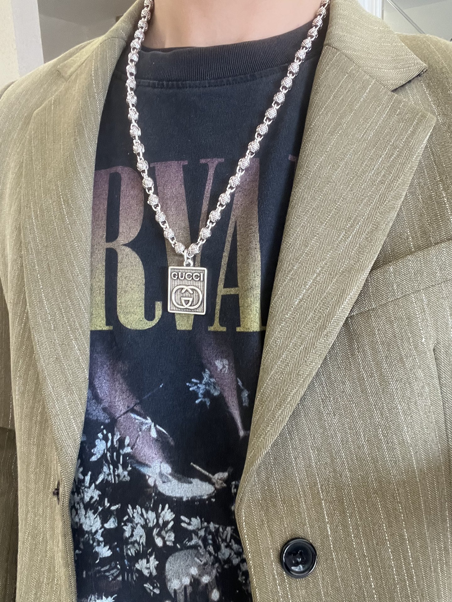 【GUCCI】ネックレス、新しいネックレス万能シンプルファッションオーナメント