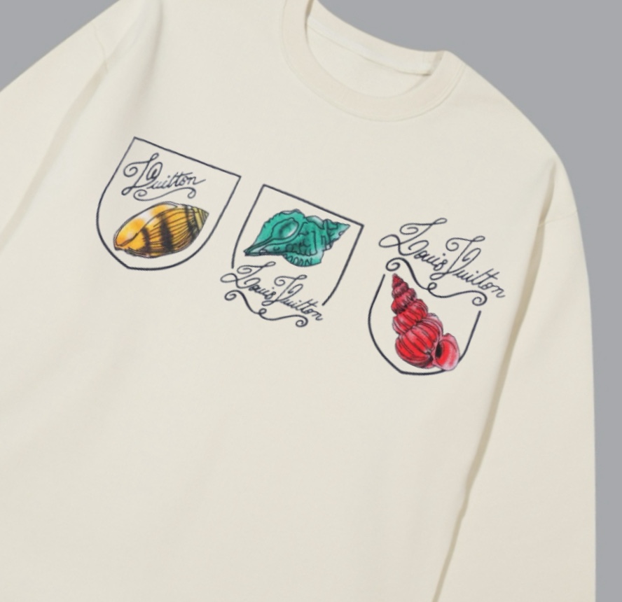 【LOUIS VUITTON  公式旗艦店】ルイヴィトン 丸首の衛衣 スウェットご好評に付き再入荷！