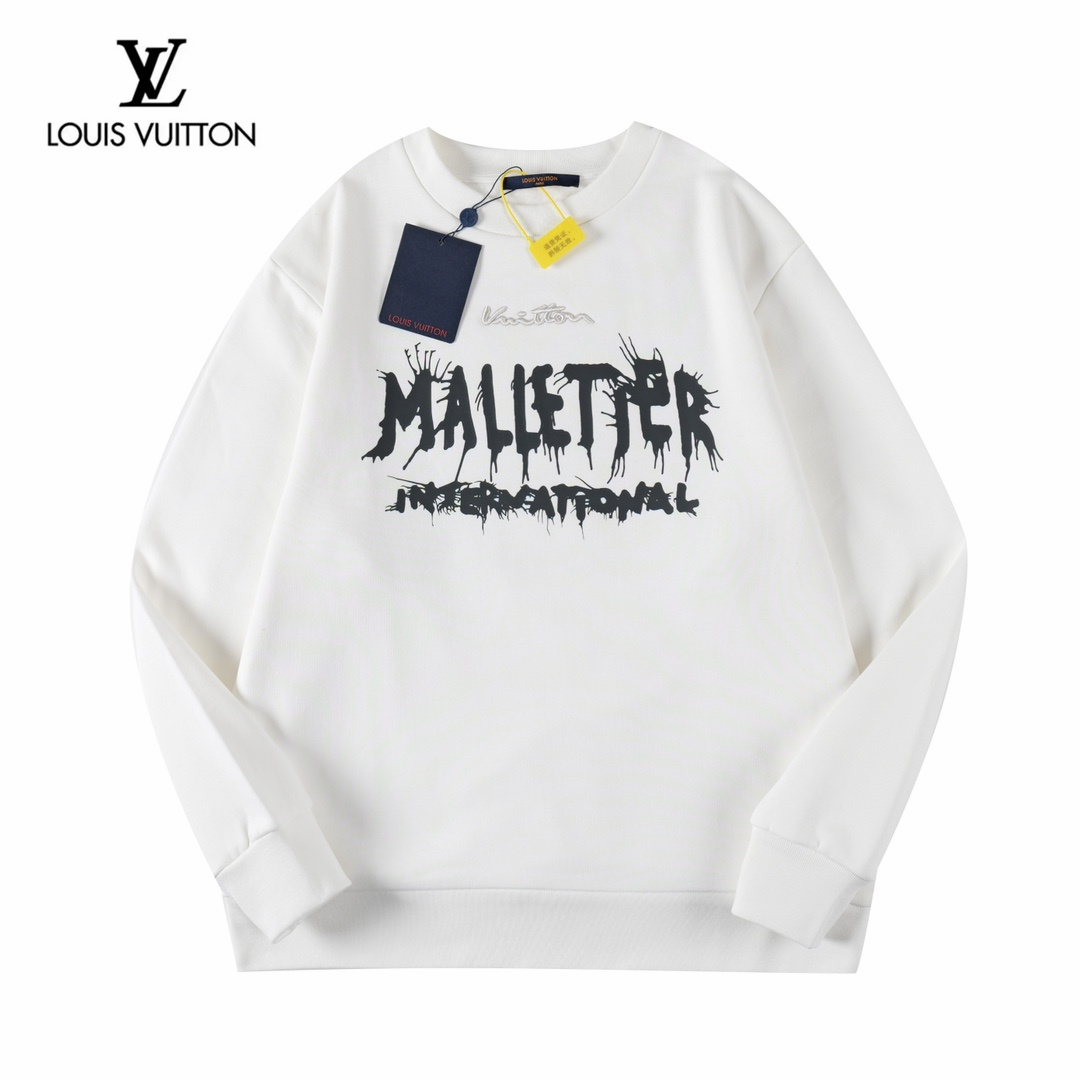 【LOUIS VUITTON  公式旗艦店】ルイヴィトン 丸首の衛衣 スウェットご好評に付き再入荷！