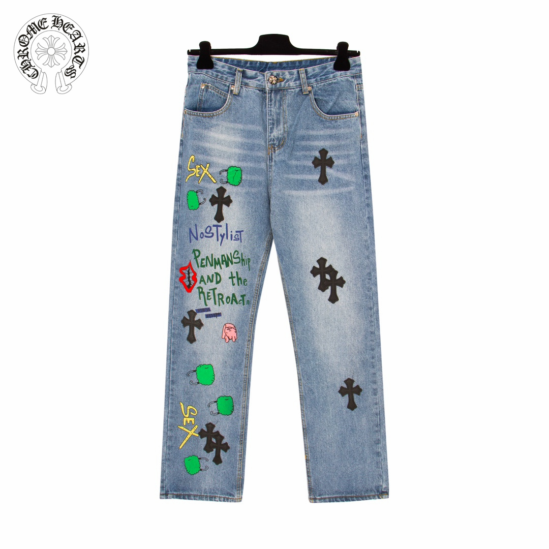 【CHROME HEARTS 公式旗艦店】クロムハーツ ジーパン  ご好評に付き再入荷！