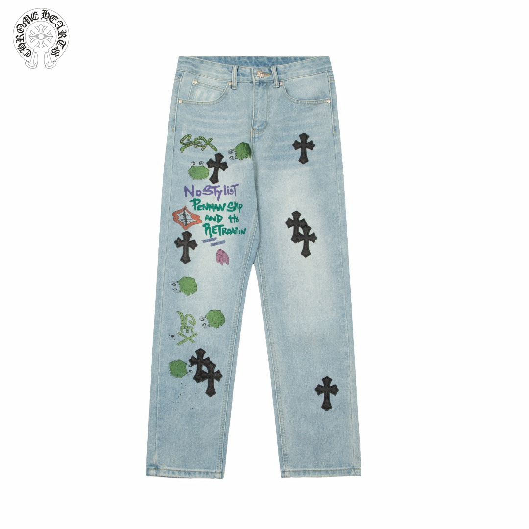 【CHROME HEARTS 公式旗艦店】クロムハーツ ジーパン  ご好評に付き再入荷！