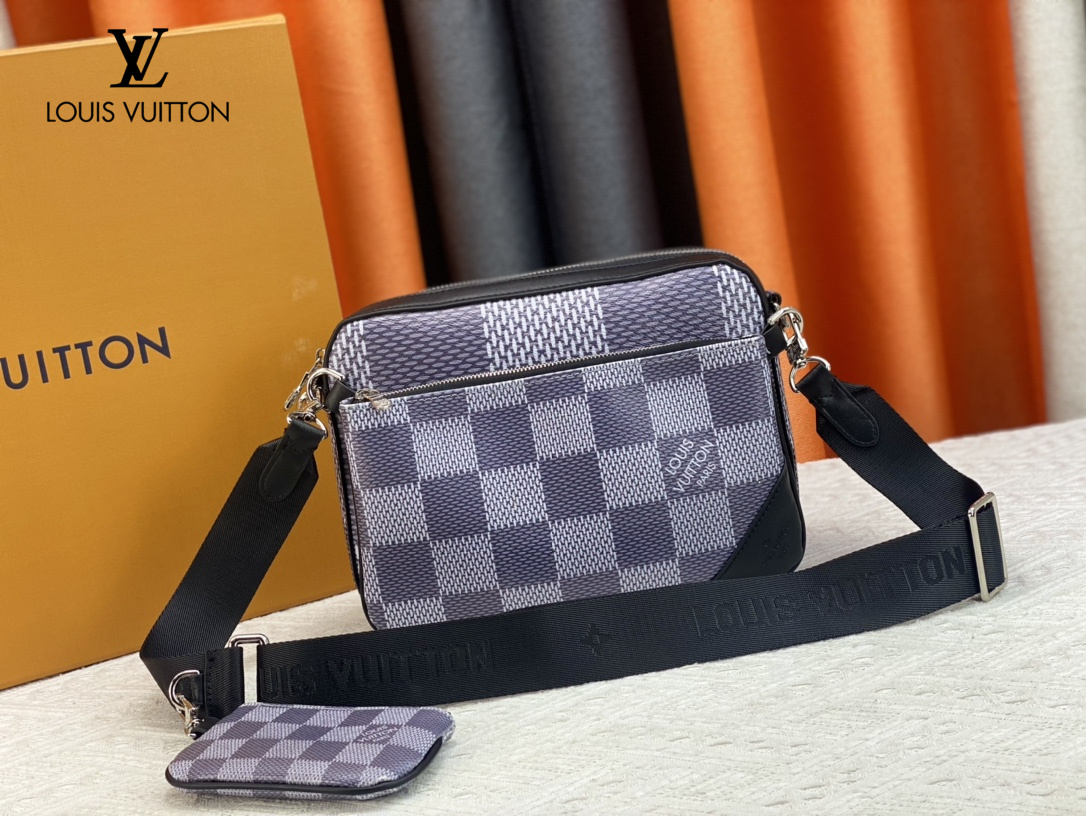 【LOUIS VUITTON 公式旗艦店】ルイヴィトン  斜めがけバッグ当日出荷 好評に付き再入荷！25*18.5*7CM