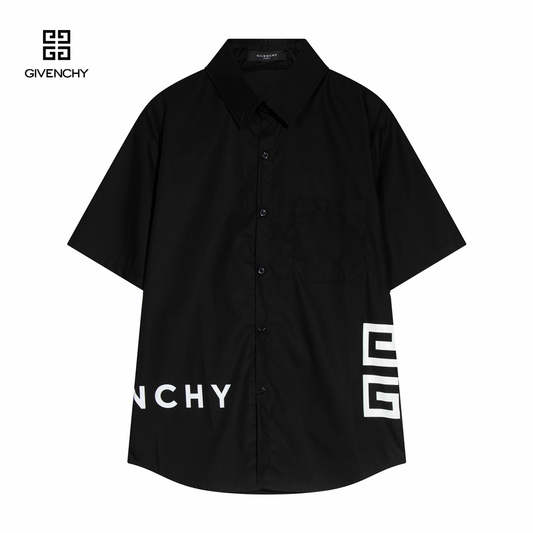 【GIVENCHY 公式旗艦店】ジバンシー 半袖シャツ ご好評に付き再入荷 240716