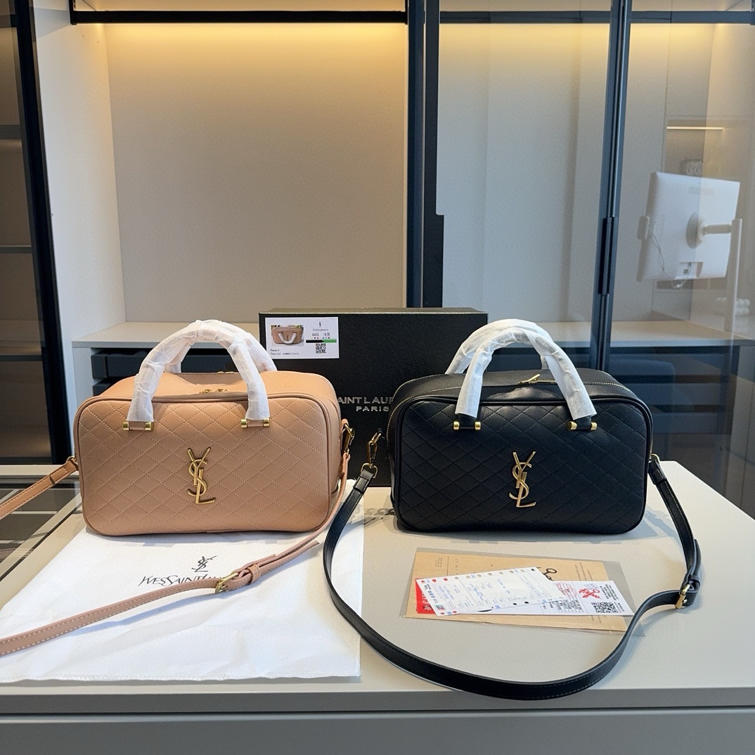 【YSL SAINT LAURENT 公式旗艦店】サンローラン  旅行かばん 当日出荷 好評に付き再入荷！31*19*13CM 240722