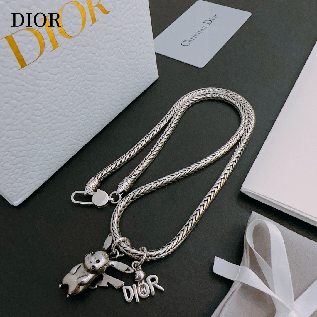 【DIOR】ネックレス、新しいネックレス万能シンプルファッションオーナメント 240730